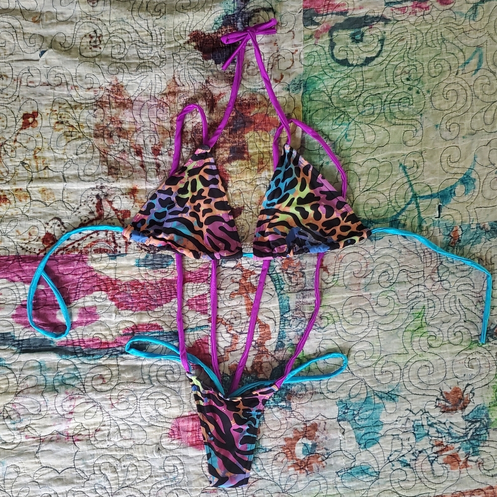 Rainbow Zebra Dancer Slingshot Set